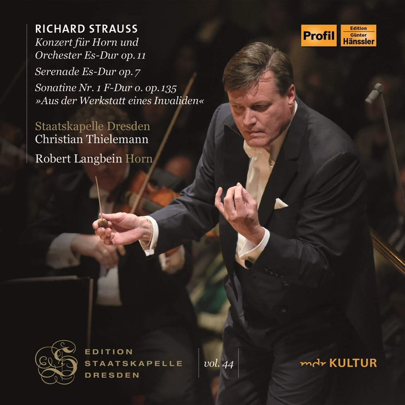 CD Cover: Staatskapelle Dresden – Strauss Thielemann